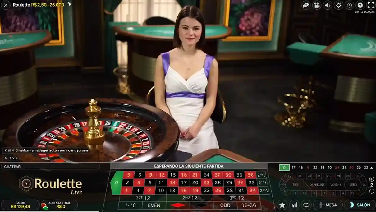 Roleta ao Vivo